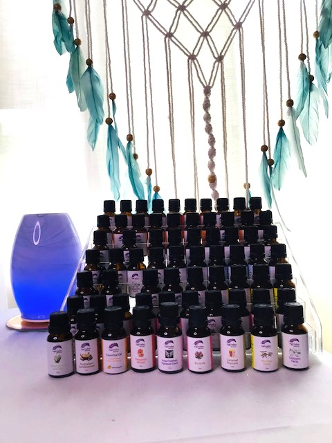 Fragrance Oils and Essential Oils: Healing Frequency Programmed Crystal Infused